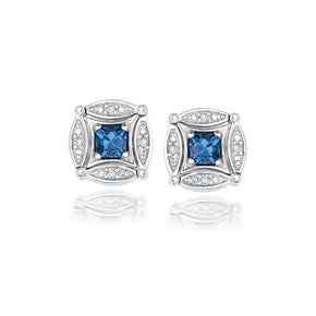 day to night tanzanite earrings sterling silver