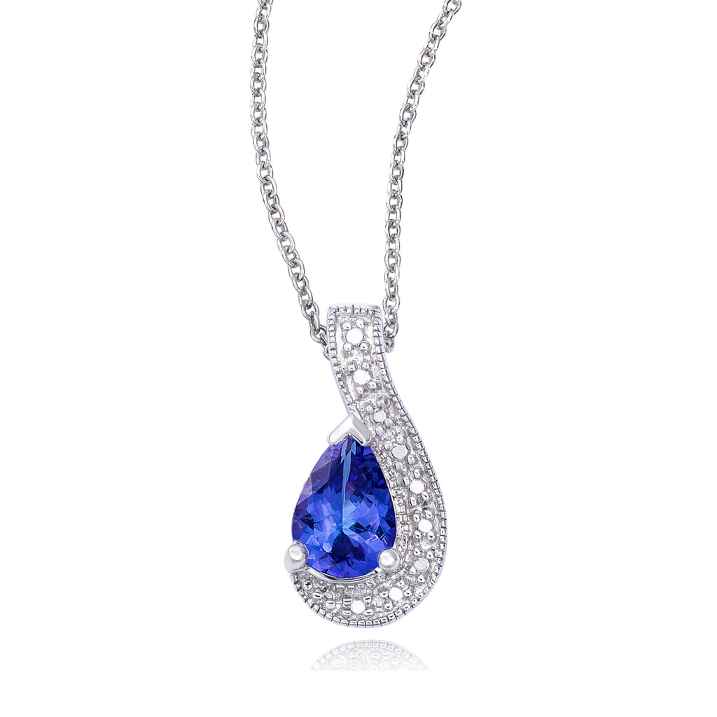 Safi Kilima Tanzanite Pear Pendant